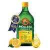 Mollers  | Omega 3 Cod Liver Oil | Nordic Omega 3 Dietary Supplement with EPA, DHA, Vitamin A, D, E | Superior Taste Award | High Purity Natural Cod Liver Oil | 165 Year Old Brand | Lemon | 500 ml view 1