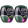 DYLON Washing Machine Fabric Dye Pod for Clothes & Soft Furnishings, 350g  Forest Green (Pack of 2) view 1