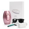 IPL Hair Remover, Mini Home Laser Permanent Hair Remover with 500,000 Flashes and 5 Energy Gears.for Body Face Bikini Area, Portable Lightweight Gifts for Women and Men (Rose Gold) view 1