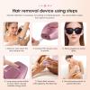 IPL Hair Remover, Mini Home Laser Permanent Hair Remover with 500,000 Flashes and 5 Energy Gears.for Body Face Bikini Area, Portable Lightweight Gifts for Women and Men (Rose Gold) view 4