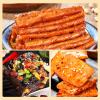 Chinese spicy strips snack pack, Instant latiao snack, Changsha stinky tofu, Spicy dried tofu snack, Hunan specialty spicy sticks, Chinese leisure snack, Convenient foods (16 small bags,3 packs) view 2