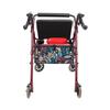 Dongawin Walker Bag Under Seat for Wheel Rollator, Rollator Bag Tote Organizer Pouch Storage to Walkers for Senoirs, Walker Accessories. (small, Maple Leaf) view 4