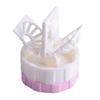 Sanfly Contact Lens Barrel Cases 2pcs/set Contact Lens Cleaner Contact Washer Manual Rotation Contact Lens Container for Eyes Care view 2