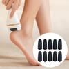 10pcs Replacement Rollers,Foot File Replacement Rollers,Plastic ARC Design Extra Coarse Easy to Replace for Pedicure Foot Removes Crusty, Rough, Chapped, Dry and Callused Skin view 2