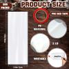 TaoBary Meat Freezer Bags Wild Game Bags Polyethylene Ground Meat Bags for Packaging Meat Storage, White (4.72 x 11.81 Inches, 500) view 2