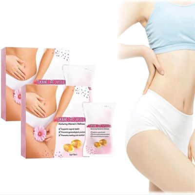 EXQST 2023 FemiPure Anti-Itch Detox Slimming Capsule Suppository Instant Anti-Itch Detox Slimming Product Slimming & Firming Repair Capsule Revert to Tight and Tender State