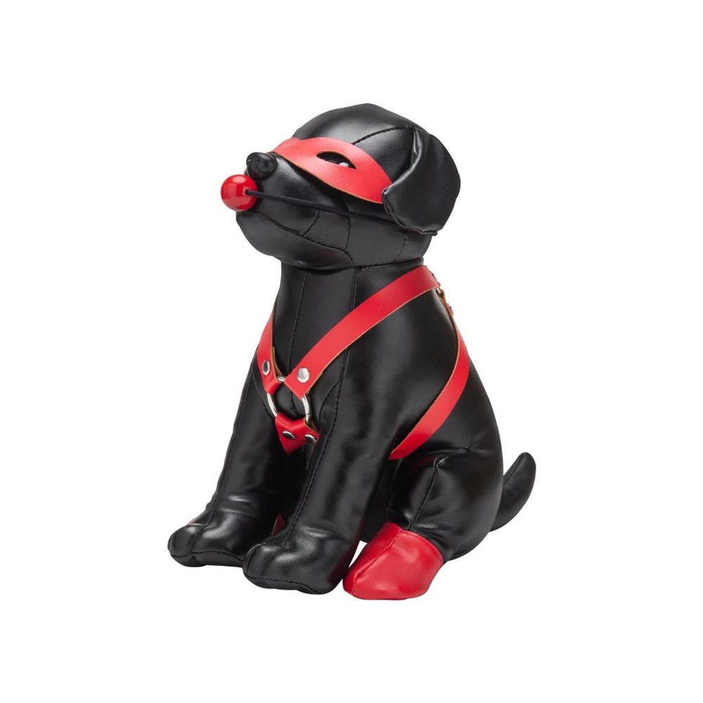 Prowler RED Booted Up Bandit - Large Pup Teddy - BDSM Novelties