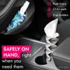 tishoo Hyaluronic Acid-Infused 4-ply Ultra Luxury Tissues | for Car Cup Holders, Home & Travel | 4 Tubes x 40 Sheets | Brown/Leopard view 2