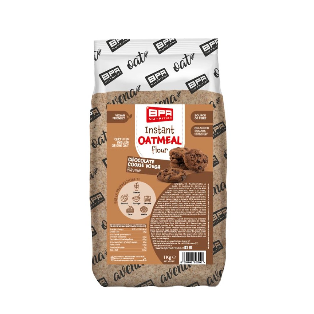 BPR Nutrition - Instant Oatmeal (1 kg, Cookie Dough)
