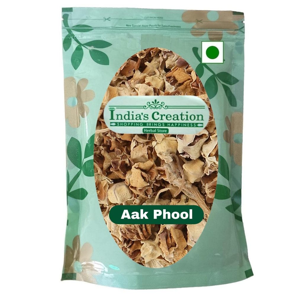 Aak Phool Dried-Calotropis Gigantea-Raw Herbs-Aak Fool-Aak Phul-Jadi Booti-Single Herbs (500 Gram)
