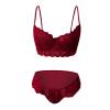 Sexy Lingerie Sets for Women Summers Sexy Nightwear Set Lace Lingerie Top Hollow Out Sleepwear Teddy Underwear Solid Color Sexy Nightdress Bare Women Lingerie Sexy Underwear Lingerie Cosplay Costume view 3