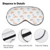 Love Breakfast Bakery Sleep Eye Mask Soft Sleep Cover Blindfold Sleeping Mask Cover for Sleep Travel view 3