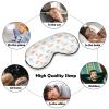 Love Breakfast Bakery Sleep Eye Mask Soft Sleep Cover Blindfold Sleeping Mask Cover for Sleep Travel view 4