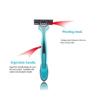 Flash 3 Ultimate Shave Triple Blade Razor Disposable Razors for Men - 3 Stainless Steel Teflon Coated Blades - Pivoting Head - Vitamin E & Aloe Lubricating Strip Pack of 10 view 4