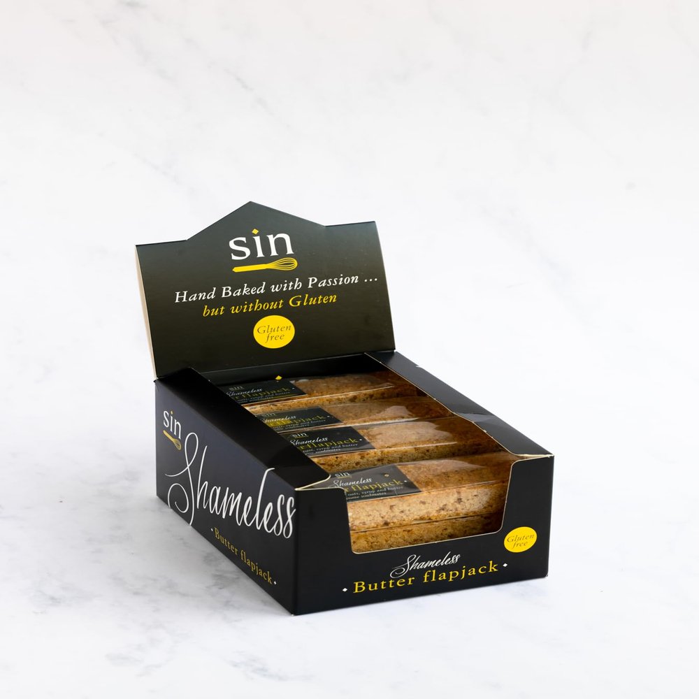 Sin Gluten Free Flapjacks x 12