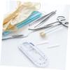 Anneome Hair Tweezers Elbow Clip Cover Tweezers Tips Protective Sleeve Anti-Slip Gardening Tool Compact Size view 4