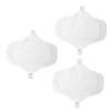 Anneome Reusable Cotton Sanitary Pads 3pcs Washable Thin Menstrual Cloth Leak-Resistant Panty Liners for Women Daily Intimate Care view 1