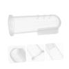 Anneome Finger Baby Toothbrush 3pcs Silicone Soft Bristles for Newborn Oral Care Training Teething Baby Boys and Girls view 4