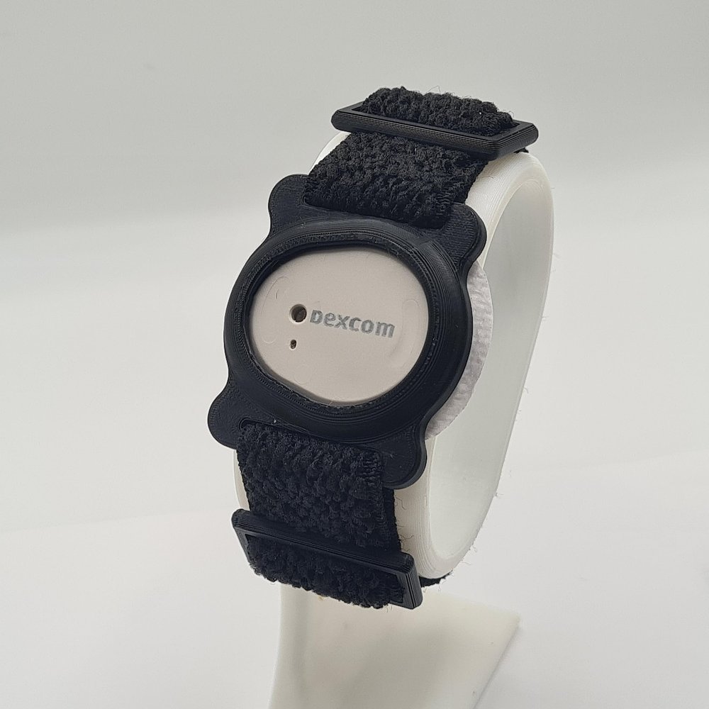 Dexcom G7 Sensor Armband Holder Guardian Protects Sensor Black
