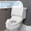 Toilet Splash Preventer/Splash Guard -Suitable for People with Reduced Mobility and Bathroom Toilet Sanitary Equipment, Prevent Urine Splashes (Pack of 1) view 2