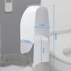 Toilet Splash Preventer/Splash Guard -Suitable for People with Reduced Mobility and Bathroom Toilet Sanitary Equipment, Prevent Urine Splashes (Pack of 1) view 3