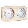 FENYW 2 in 1 Sauna Thermometer Hygrometer, Sauna Hygrometer Thermometer Wood, Wood Sauna Hygrothermograph, High-Quality Sauna Accessories for Perfect Temperature and Humidity, Steam Sauna view 1