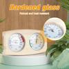 FENYW 2 in 1 Sauna Thermometer Hygrometer, Sauna Hygrometer Thermometer Wood, Wood Sauna Hygrothermograph, High-Quality Sauna Accessories for Perfect Temperature and Humidity, Steam Sauna view 3