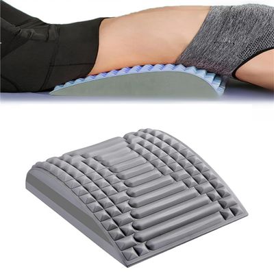 Back Stretcher Neck Stretcher for Pain Relief, Multi-Functional Spine Board Back Neck Cracker Unisex Back & Neck Stretcher Posture Corrector for Home Office Yoga (Grey)