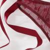 Rrunsv Embroidery G-string The polyester For Dressing Outside Lady Wet Look Lingerie for Women Open Crotch Wine view 3