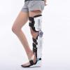 BAIYUN Hinged Knee Support, Knee Brace With Side Stabilizers for Knee Joint Pain and Degeneration, Universal size - Sold as Single Unit,White-Left view 2
