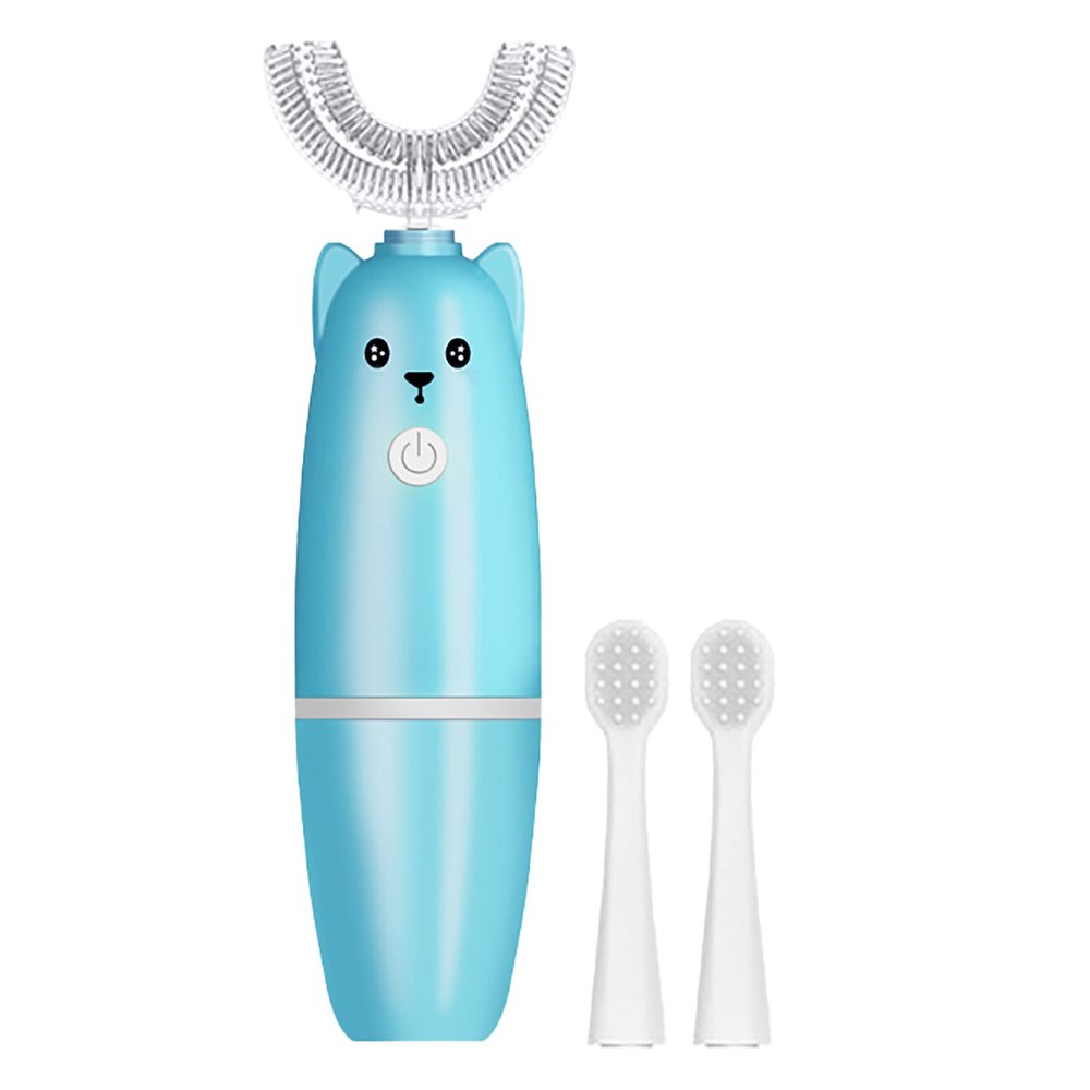Electric Toothbrush Sonic Shape Toothbrush U-Shaped Cleaning Electric Children's and U-Shaped Massage Toothbrush 360 Thorough U Shaped Electric Toothbrush Kids 6 to 12