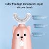 Electric Toothbrush Sonic Shape Toothbrush U-Shaped Cleaning Electric Children's and U-Shaped Massage Toothbrush 360 Thorough U Shaped Electric Toothbrush Kids 6 to 12 view 3