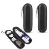 CHENKEE Travel Case for Oral-B Pro Electric Toothbrush, 2 PCS Hard Carrying Case Holder Container Portable Holder Travel Protective Cover(Black) view 1