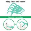 RAZOKO Dental Floss Picks | Toothpick, Shred-Resistant Floss, Easy Grip Handle, Fresh Mint Flavor, 75 Count (Pack of 3) view 3
