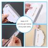 1pc Desktop Mini Mop with 2PCS Replacement Mop Heads, 1pc Squeegee, Glass Cleaning Mop, Wring-Dry Mop, Suitable for Window, Floor, Wall, Tabletop view 4