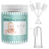 SmilBoxy 42PCS + 1 Finger Baby Toothbrush with Box Absorbent Gauze Oral Cleaner, Baby Tongue Cleaner, Disposable Infant Tongue Cleaner Newborn Oral Cleaner Gentle Cleaning Care for 0-36 Months Babies view 1