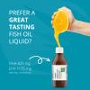 Aliment Omega 3 Fish Oil 2400mg High Strength EPA 630mg & DHA 420mg Per Serving Fish Oil Soft Gel Capsules Micro Distilled - 2 Months Supply Orange Flavour No Fish Odour or Taste view 3