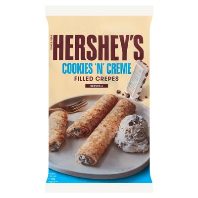 Hershey's Cookies 'N' Creme Filled Crepes 192g