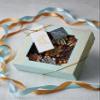 The Original Cake Company - Chocolate Caramel Thank You Cake Selection, handmade chocolate truffle cake selection - 9 pieces (Approx 50g per piece) view 2