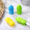 FOMIYES 12pcs Silicone Toothbrush Head Covers Cases Toothbrush Protective Covers for Home Travel Electric view 3