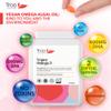 Troo Health Care Vegan Omega 3 Algal Oil 1332mg Per Serving - Provides 732mg Omegas Including a Minimum of 400mg DHA & 200mg EPA - Sustainable Plant Source Omega Oil Softgels - 90 Capsules - UK Made view 2