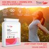 Troo Health Care Vegan Omega 3 Algal Oil 1332mg Per Serving - Provides 732mg Omegas Including a Minimum of 400mg DHA & 200mg EPA - Sustainable Plant Source Omega Oil Softgels - 90 Capsules - UK Made view 3