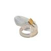 Adjustable ABS Male Chastity Cage Kit (Clear) view 1