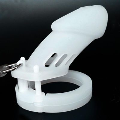 The Prisoner Clear Silicone Cock Cage (Small)