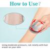 Crystal Hair Eraser for Women and Men, Reusable Crystal Hair Remover Device Magic Painless Exfoliation Hair Removal Tool, Magic Hair Eraser for Back Arms Legs (Diamond) view 3