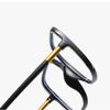 LTSRLL Large Square Reading Glasses Blue Light Blocking, Oversized Anti Eyestrain Computer Readers for Women Men Eyeglasses (Color : Clear, Size : +250) view 4