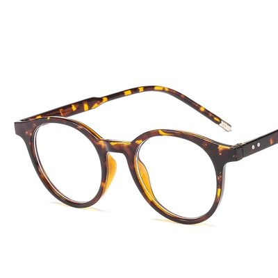 LTSRLL Retro Round Reading Glasses, Vintage Anti Eyestrain HD Computer Readers, Oval TR Frame Blue Light Blocking Eyeglasses (Color : Tortoiseshell-2, Size : +150)