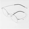 LTSRLL Ultra Light Metal Reading Glasses, Lightweight Blue Light Blocking Computer Readers, Stylish Anti Glare Eyeglasses (Color : Black, Size : +200) view 3