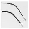 LTSRLL Ultra Light Metal Reading Glasses, Lightweight Blue Light Blocking Computer Readers, Stylish Anti Glare Eyeglasses (Color : Black, Size : +200) view 4