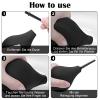 224ml Douche Enema kit Silicone- Reusable Constipation Relief for Men & Women - Black view 3